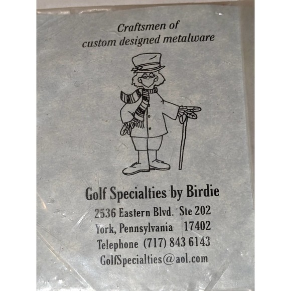 Vintage Kellog's Poptart Tony Tiger Christmas Ornament Pewter Sealed Advertising - Picture 4 of 5